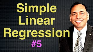 #5 Simple Linear Regression with R