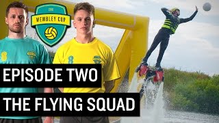 EPIC FLYING FOOTBALL CHALLENGE! - WEMBLEY CUP 2016 #2 (ChrisMD, Joe Weller, HoB, Poet & Vujanic) screenshot 4