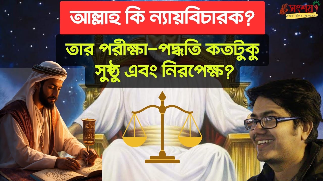আল্লাহ কি আসলেই ন্যায়বিচারক? তার পরীক্ষা-পদ্ধতি কতটুকু সুষ্ঠু এবং নিরপেক্ষ?