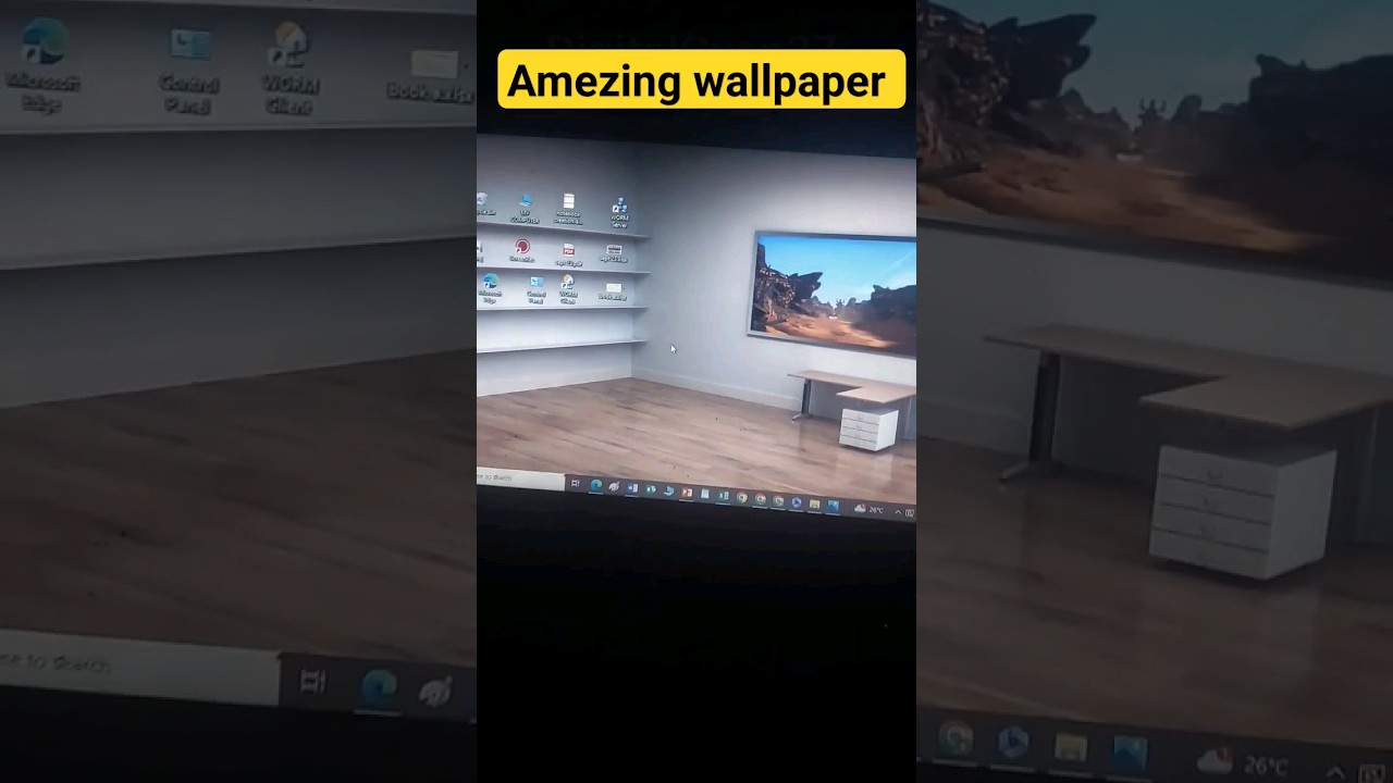 Cave Wallpaper For Computer π₯100% working amezing Look #computer #shortcuts #wallpaper #digitalgyan