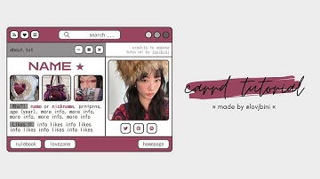 pretty & interactive carrd tutorial — © aeposa