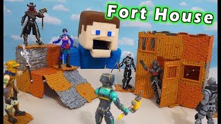 Fortnite Jazwares Series 2 Fort House Builder Playset & Figures