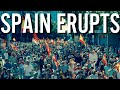 The Spanish Erupt