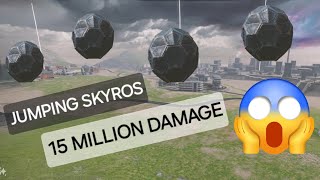 Jumping Skyros = 15 million damage | War Robots 🤡