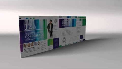 The Telescoping Slider Creative Direct Mailer - Leadership Conference Design