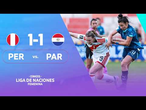 PERÚ vs. PARAGUAY | HIGHLIGHTS | CONMEBOL LIGA DE NACIONES FEMENINA — football highlights