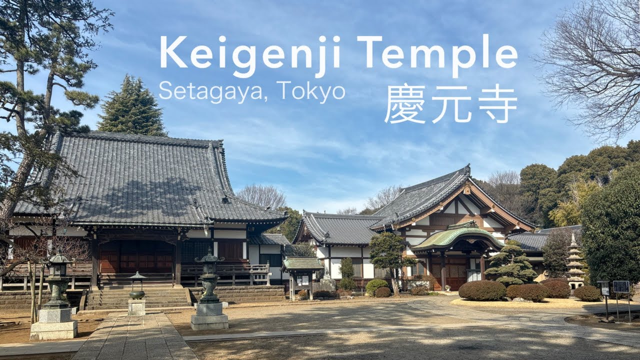 A Winter Morning at Keigenji Temple, Tokyo | 慶元寺 (4K)