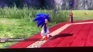 Admiring Sonic’s idle animations and model in Unleashed