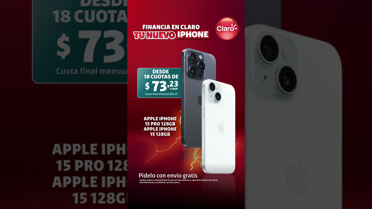 FINANCIA EN CLARO TU NUEVO IPHONE