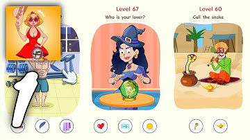 Brain Find Puzzle: Tricky DOP Gameplay Walkthrough #1 - Level 1 ~ 31 (Android, IOS)