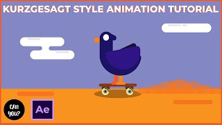 kurzgesagt bird animation tutorial effects