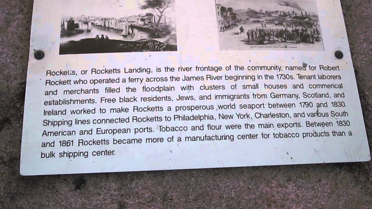ROCKETTS LANDING ... WHERE THE NAME CAME FROM