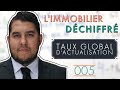 Taux global dactualisation  limmobilier dchiffr 005