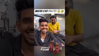 Master ji ko ठोक देते 😱🤣 #automobile #swarajshop #minivlog #nishudaswal
