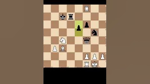 Chess tactics - pin | part1