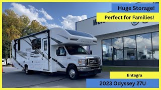 Huge Storage | Perfect for Families | The All New 2023 Entegra Odyssey 27U