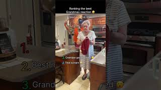 Ranking the best Grandmas reaction🤣 #shorts #usa