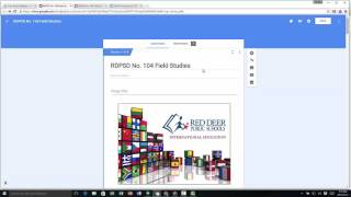 Embedding Google Form on Staff Hub