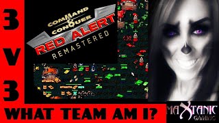 3 on 3 Command & Conquer Red alert Remastered WHAT TEAM AM I?