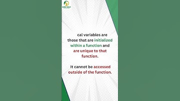 About  Variable Scope in Python #pythonprogramming #bestpythontraining #pythoncourse #pythontutorial