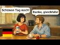 25 Minutes of Easy German Dialogues (A1-A2 level) My Daily routine