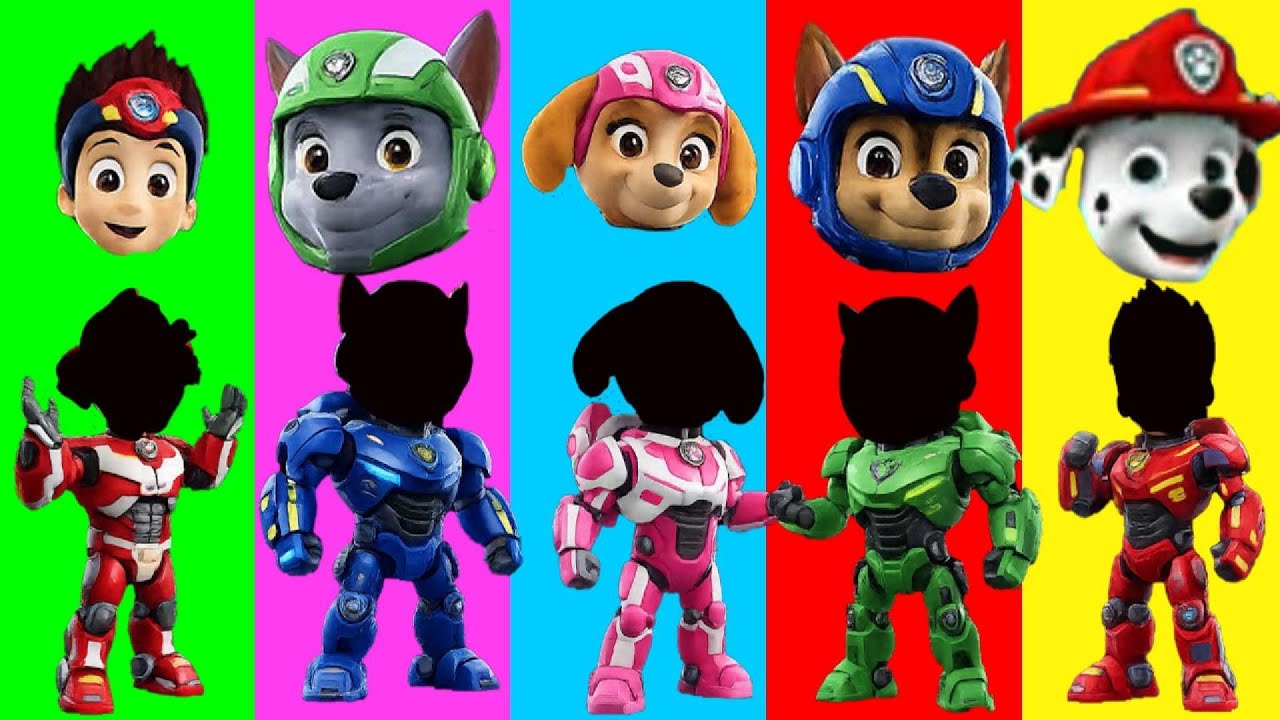 Wrong eyes👀 NEW EPISODES/ Sheriff Labrador x Rocky & BabyBoss Puzzle Wrong HeadsEYE PUZZLE WORLD