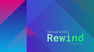 Geunary2022 Rewind  | patternseeing