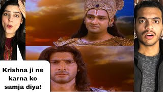 Mahabharat | ep 251 part 1 | Krishna asks Arjun to kill karna | Pakistani Reaction