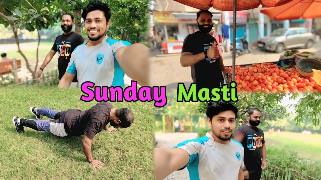 😃Sunday Vlog Workout se lekar Shopping tak! 🏃‍♂️🛒  #vlogs 