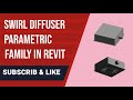 Revit HVAC Diffuser family