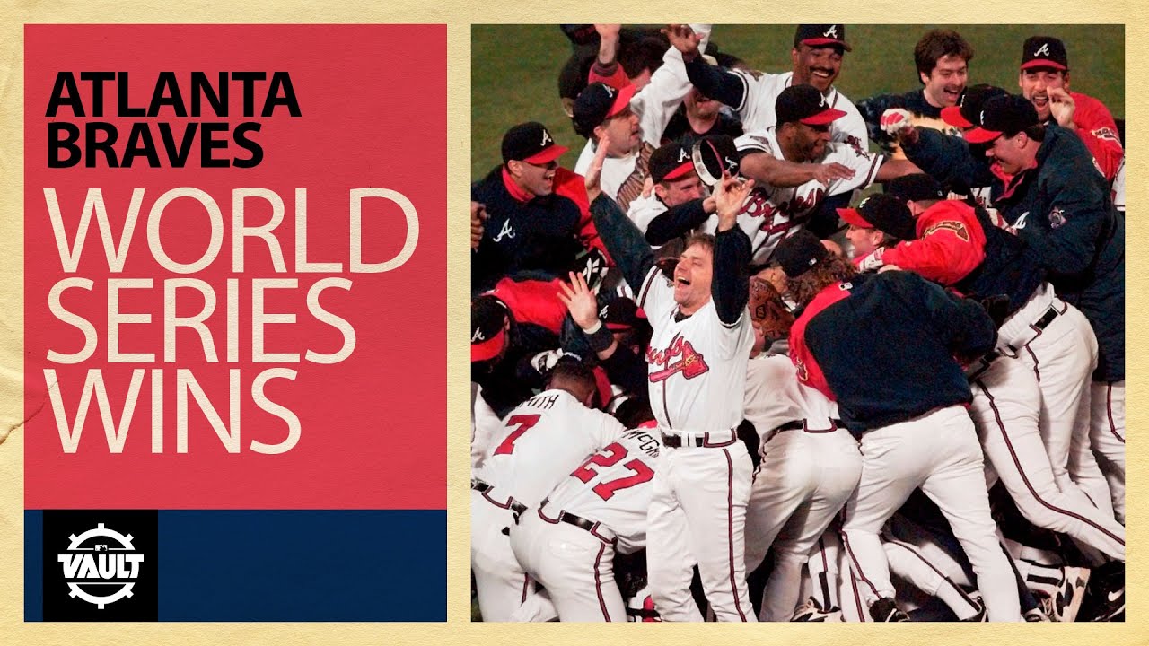 Atlanta Braves World Series WINS! (1957 and 1995 World Series champions) 
