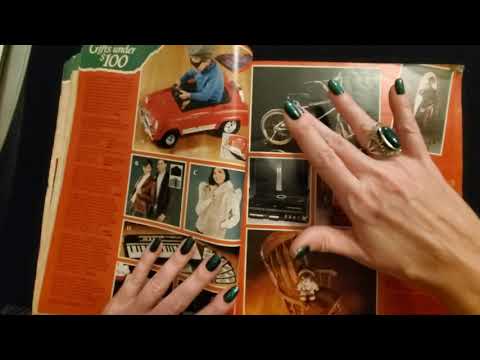 ASMR | 1985 Wish Book Show & Tell 1-7-2021 (Whisper)