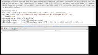 Using R to generate monte carlo simulations under null models