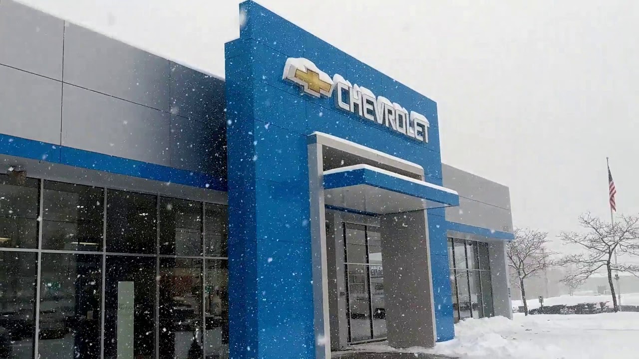 Snow Falling at Shearer Chevrolet Buick GMC Cadillac YouTube