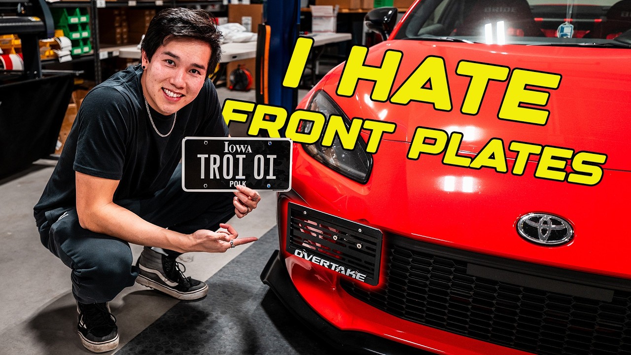 Установка комплекта для переноса номерного знака GR86 | Пошаговая инструкция по установке комплек...