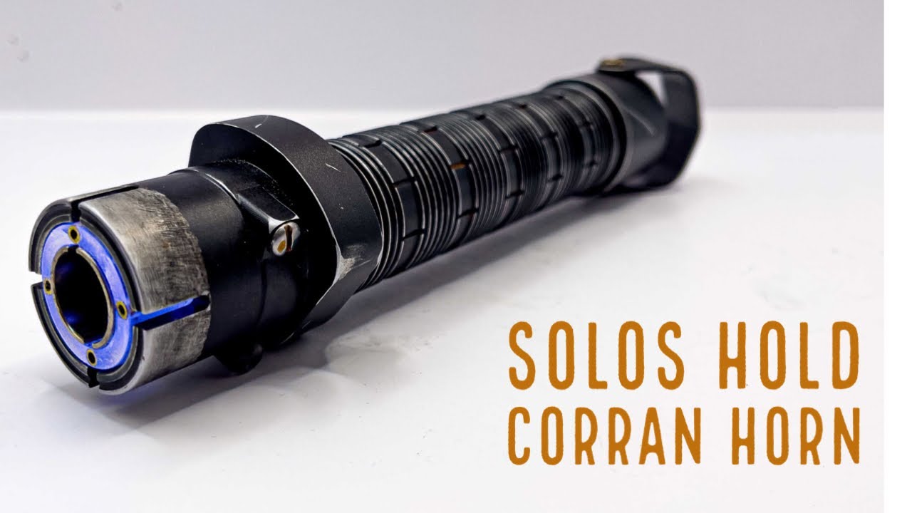 Solos Hold Corran with Removable Chassis and Proffie - YouTube