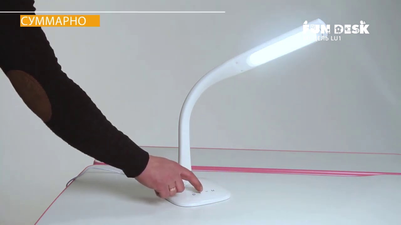 Стильная Настольная Лампа LU1 от FunDesk