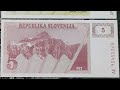 Slovenia Currency || Slovenia Tolar || European Currency note