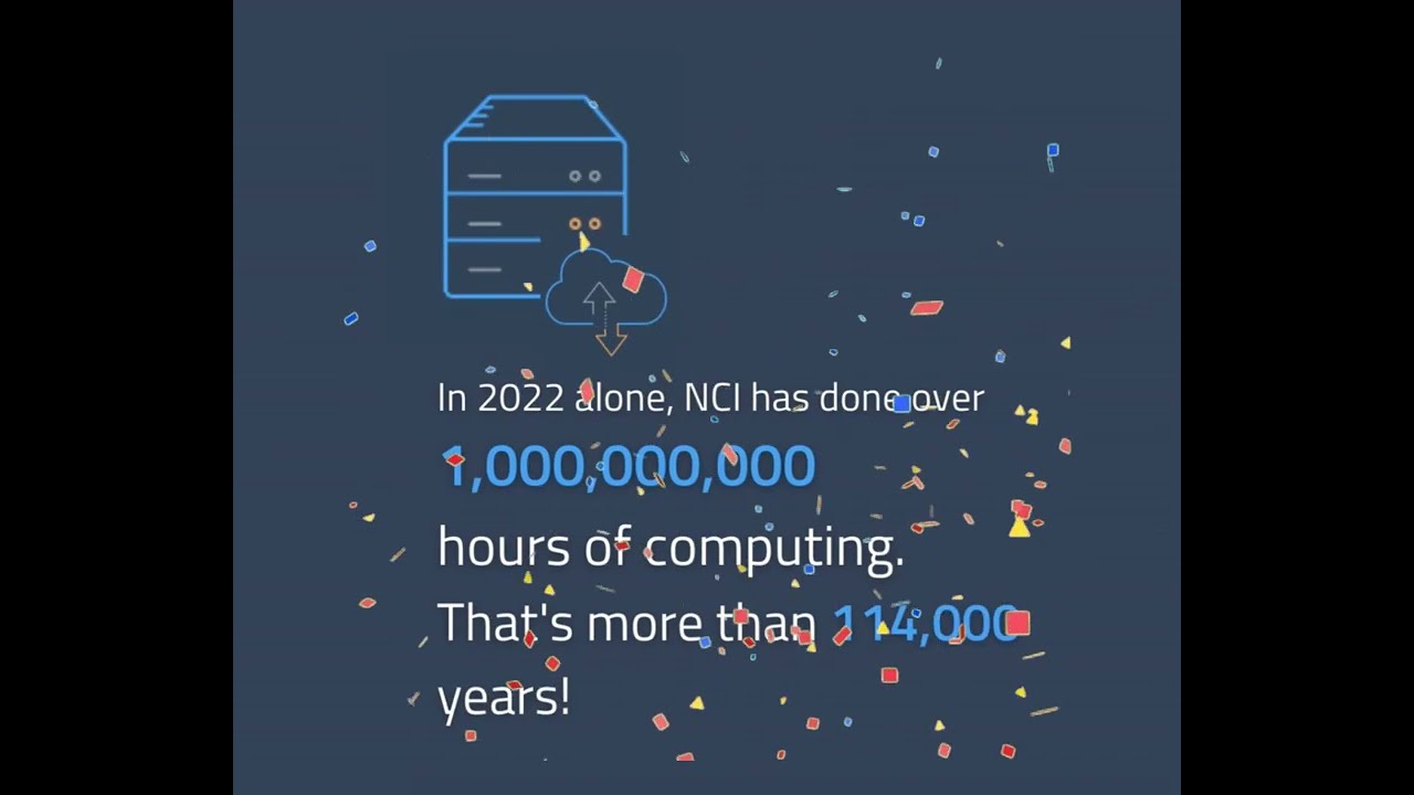 NCI's Gadi supercomputer 2022 milestone! ⚡️