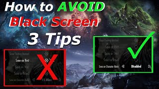 Skyrim Anniversary Edition Guide - Black Screen