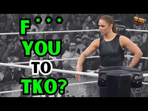 She Did This Because of WWE & UFC?