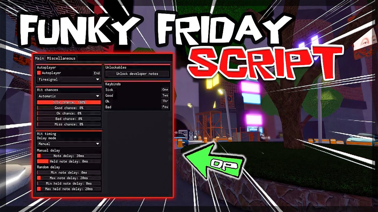 Script Cap Funky BEST | Updated Funky Friday Script |2025| Super OP 🔥 - YouTube