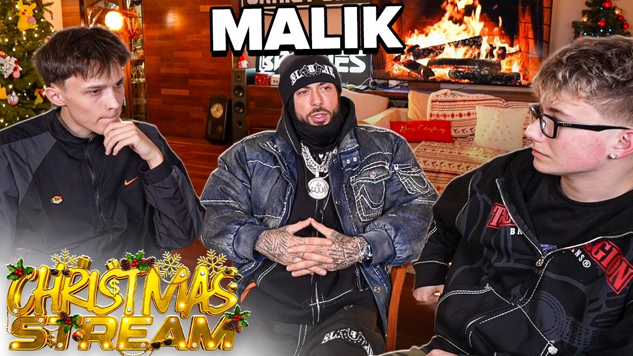 MALIK MONTANA REAGUJE NA NASZE PIOSENKI – CHRISTMAS STREAM🎄