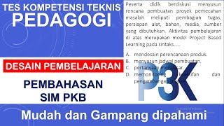 Pppk 2021  Kompetensi Teknis Pedagogi  Desain Pembelajaran Simpkb