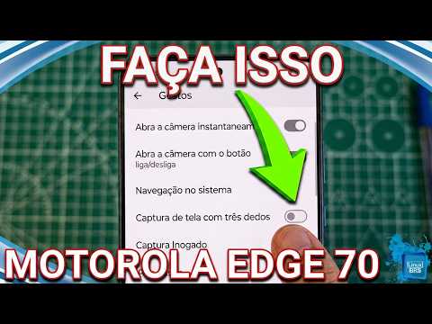 MOTOROLA EDGE 70 - HOW TO TAKE A SCREENSHOT - FAST AND EASY