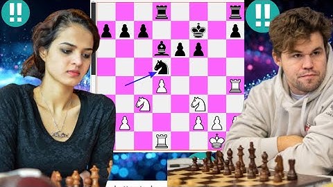 World Champion Magnus Carlsen Faces Tania Sachdev