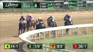 RACE 6 PROGRAM 8 1 2025