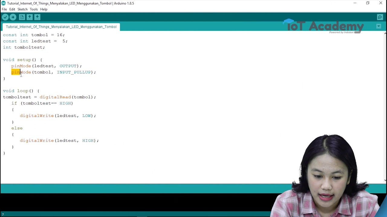 Episode 5 Sample 1 Menit IoT Academy - YouTube