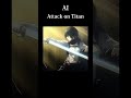 【進撃の巨人】キャラクターをAIが描いた結果...#shorts #進撃の巨人