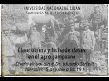 Lucha de clases y clase obrera en el agro pampeano. Charla con Eduardo Sartelli Universidad de Luján